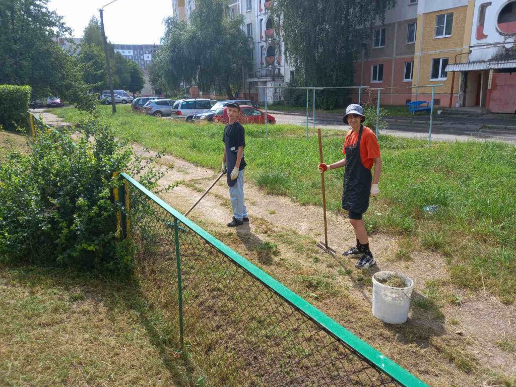 Первый рабочий день в лагере труда и отдыха «Комета»
