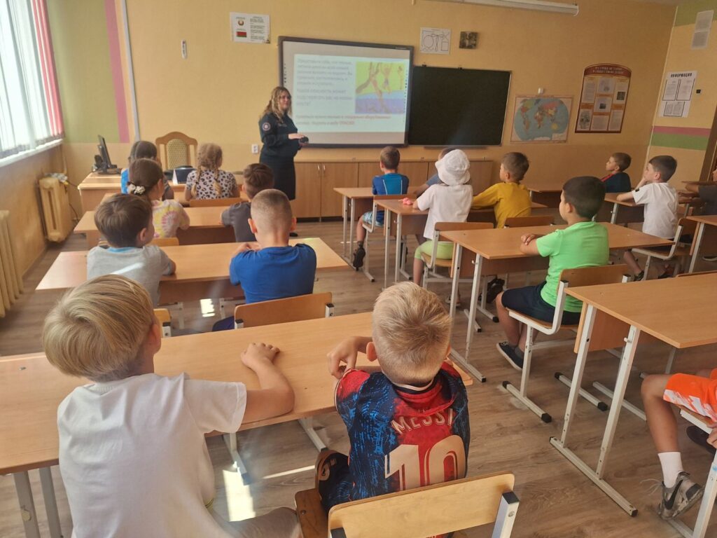 Встреча с сотрудником МЧС