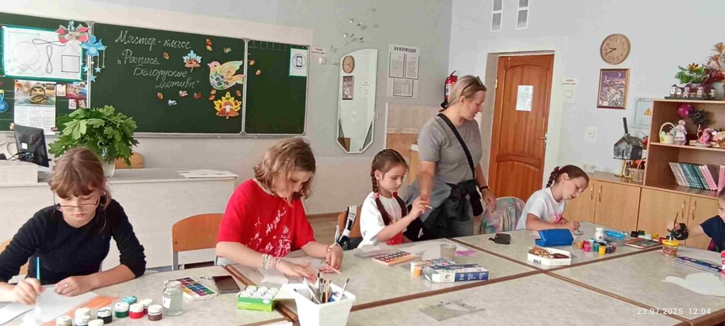 Мастер-класс по изобразительному искусству «Роспись. Белорусские мотивы»