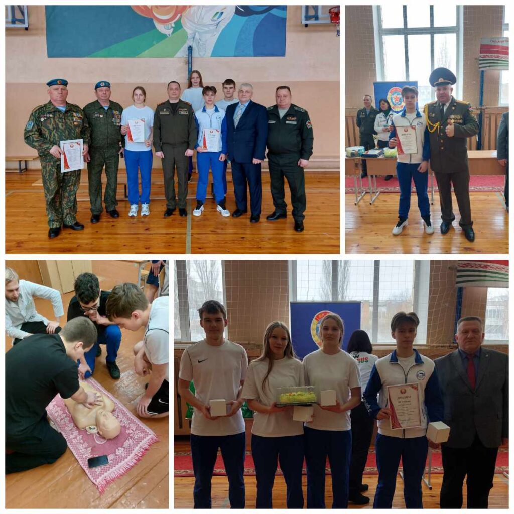Команда школы — призёр районного военно-патриотического фестиваля!
