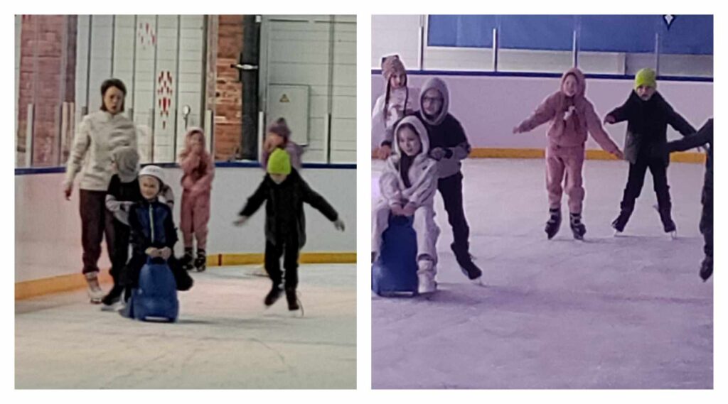 С удовольствием на коньках