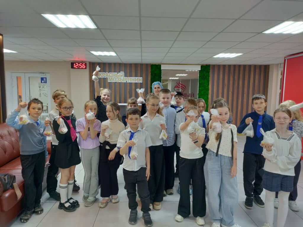 Экскурсия на фабрику «Красный Мозырянин»